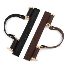 1Set DIY hand gefertigte Tasche Zubehör Umhängetasche Gurte Ersatz Pu Leder Seil Handtasche Griffe gewebte Rucksack Balken Tasche