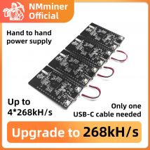 NMMiner Offizieller neuer Code Nerdminer 256KH/s*4=1MH/s intensiv optimiert den ESP32 Mini BTC Solo Lottery Lucky Miner Botchain Tower