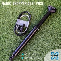 Neue X-fusion Manic MTB Dropper Sattelstütze 31,6 MM 361 MM 125mm Innen Kabel Dropper Sattelstütze für Mountainbike Kies Teile