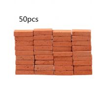 50PCS Sand Table Simulation Brick DIY Building Scenery Portable Miniature Durable Kids Decorative Toy Landscape Modelling