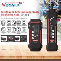 Noyafa NF-802 di alta qualità RJ11 RJ45 Cat5 Cat6 telefono Wire Tracker Tracer Toner Ethernet LAN Network Cable tester Line Finder