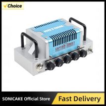 HOTONE Captain Sunset High Gain Gitarrenverstärkerkopf 5 Watt Klasse AB-Verstärker mit CAB-SIM-Telefonen/Leitungsausgang NLA-9
