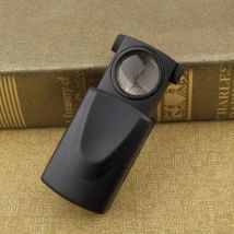Lente d'ingrandimento per gioielli tipo 30X Mini lente d'ingrandimento tascabile a mano Lente per microscopio portatile Strumento per lenti ottiche con LED