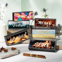 HIQILI Set di oli profumati, 6 pezzi * 10 ml Set di oli profumati puri per regalo Diffusore di aromaterapia Profumo fai da te Candela Creazione di sapone