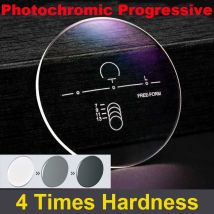 Photochrome multifokale Gleitsichtgläser 1,56-1,61-1,74 Korrektionsgläser für Sehen weit und nahezu