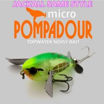 luretv Japanese JACKALL SAME STYLE  MICRO POMPADOUR Small Water Cicada 6.5g