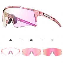 KAPVOE Neue Fahrrad Radfahren Sonnenbrille Frauen Fahrrad Radfahren Photochrome Gläser UV400 Wandern Brillen Mann Outdoor Sport Gläser