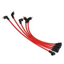 5 Stück 8 mm rote HT-Zündleitungen aus Silikon, Zündkerzenkabel für MGB 1800 cc-Modelle