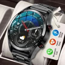 2025New Bluetooth Anruf Smart Uhr Männer Herz Rate Gesundheit Überwachung Stimme Assistent Wasserdichte Fitness Tracker Sport Smartwatch