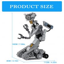 Robot giocabile, adatto per Natale, regalo di compleanno del Ringraziamento per i tuoi bambini, famiglia e amici.313 pezzi
