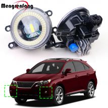 2 in1 fendinebbia anteriore per auto LED Angel Eye Daytime Running Lamp 30W 8000LM per Lexus RX350 RX450h III 2010 2011 2012 2013 2014 2015