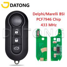 Datong World Chiave Dell'automobile Per Fiat 500L Ducato Citroen Jumper Peugeot Boxer Marelli Fiat 500 Doblo Grande Punto Delphi PCF7946 433MHz