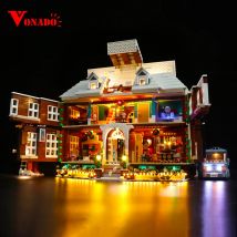 Vonado Set di illuminazione a LED per le idee NUOVO 21330 Home Alone House Building Blocks (NON includere il modello) Accessori fai da te Kit lampada