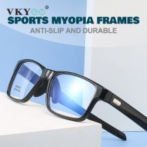 VICKY Neue Sport Stil Lesebrille Rahmen Outdoor Reiten Myopie Gläser Mode Optische Gläser Anpassbare Rezept