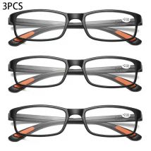 2/3PCS Unisex Ultra-light Reading Glasses Men Women Fashion Anti-skidding Eyeglasses Vision Care Presbyopic Eyewear +1.0~+4.0