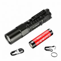 Klarus XT1A Tactical LED Flashlight USB Rechargeable XP-L HD V6 LED max 1000 Lumen With Battery Protable EDC Troch Light
