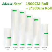 MAGIC SEAL Kitchen Food Vacuum Bag Sous Vide Storage Bags For Vacuum Sealer bag Vacuum Packaging 15/20/25/30/35/40cm*1500cmRolls