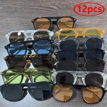 12 stücke/8 stücke Radfahren Sonnenbrille Männer Sport Marke Designer Punk Sonnenbrille männer Unisex Brillen Steampunk Outdoor niet Shades
