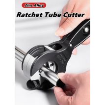 Tagliatubi a cricchetto 8-29mm Tagliatubi universale Acciaio inossidabile Rame Alluminio Forbici a cricchetto Utensili manuali per taglio tubi flessibili