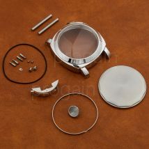 44 mm Gehäuse für PAM 5218 Vintage Retro Uhrengehäuse Saphirglas Edelstahl passend für CG 6497/6498/ST3600 Uhrwerk Mod Uhrenteile