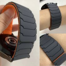 20/22mm cinturino magnetico per Huami AMAZFIT BIP 6 5 UNIT cinturino in silicone GTR 4/3/3 Pro 2e GTS 4 mini 3 BALANCE cinturino sportivo