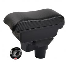 Hyundai 17k2 Solaris 2 Accent Verna KIA Rio 4 X-line Armrest box central console storage case driver elbow support carbon fibre