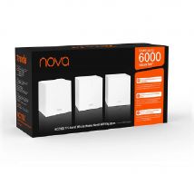 Tenda Mesh Wifi Router 2100Mbps MW12 Gigabit Dual band Wireless Roteador AC2100 2.4&5Ghz Network Mesh Range Extender Cover 500m²