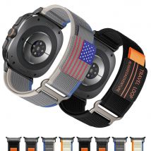 Trail Loop für Samsung Galaxy Watch 7 Ultra Armband 47 mm Zubehör Sport Nylonarmband Samsung Galaxy Watch Ultra Band 47 mm