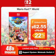 Nintendo Switch 2 Mario Kart World Gry Oferty 100% Oficjalna Fizyczna Karta Gry Wyścigi Genry Imprezowy Gra Tylko dla Switch 2