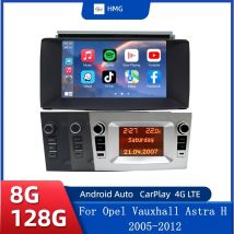 Radio samochodowe multimedialne do Opel Astra H 2005 2006 2007 2008 2009 2010 2011 2012 Bezprzewodowe CarPlay Android Auto Autoradio GPS DSP