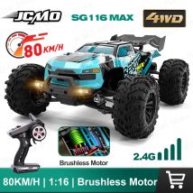 SG116MAX 80KM/H Auto RC ad alta velocità Brushless 4WD Off-Road Drift Auto telecomandata 1:16 Auto da corsa professionali SG116PRO 40KM/H