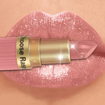 Rossetto in velluto glitter rosa perlescente metallizzato impermeabile a lunga durata opaco luccicante diamante rossetto trucco cosmetico da donna