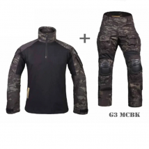 Trajes tácticos G3, camisa de combate, ejército Multicam, Camping, hombres, uniforme elástico resistente al desgaste, TOPS de trabajo