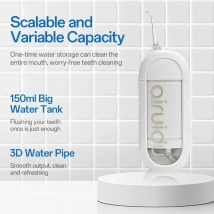 Portable Oral Irrigator Dental Water Jet Mini Powerful Water Flosser for Teeth Cleaning Floss Telescopic Tank Home Travel Bag
