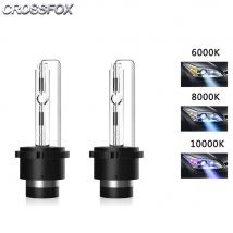 CROSSFOX 2x 35W D2S Xenon D2R HID Conversion Kit 3000k 4300k 5000k 6000k 8000K 10000k 12000k 55W Auto Lampe Scheinwerfer Ersatz
