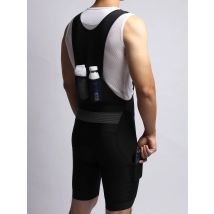 RISESBIK Cycling Bib Shorts Mens Long travel 4 Pockets Italy pad Bike bib shorts Cargo Highly reflective Bicycle BIB Shorts Man