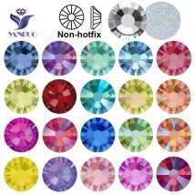 YANRUO 2058 Oben, nicht Hotfix, flache Rückseite, Glas, DIY, Kältefixierung, Nagelkunst-Dekorationen, Steine und Kristalle, Strass-Kunsthandwerk