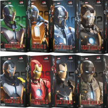 Originale ZD Giocattoli Iron Man Tony Stark MK9 MK14 MK12 MK27 MK15 MK35 MK22 MK40 Hammerhead Action Figure Anime Raccogliere Modello Regali