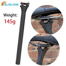 ELITAONE MTB Carbon Sattelstütze 27,2 30,9 31,6mm 145g Rennrad Sattelstütze Carbon Faser UD Bare Carbon