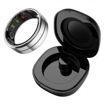 COLMI R07 Smart Ring Men Women with Charging Case, Heart Rate Blood Oxygen, 5ATM Waterproof For Xiaomi Android iOS Phone