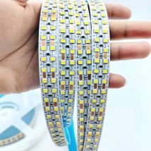 10 m hochheller doppelter zweireihiger flexibler LED-Streifen DC24V 20 W/m SMD2835 240 LEDs/m 15 mm 3000 K Naturweiß 4000 K 4500 K 6000 K 6500 K