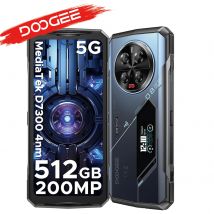 DOOGEE V40 Pro 5G Rugged Phone 6.78" 120 Hz 16GB+512GB Gaming Phone Dimensity 7300 200MP AI Camera