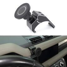 Aluminum Alloy Center Console Dashboard Phone Holder New Magnetic Version  For 2020-2023 Land Rover Defender Car  Accessories
