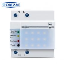 Presa su guida DIN 230V LED Luce di emergenza ricaricabile Luce di emergenza mobile domestica TOMZN