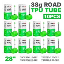 CYCLAMI Ultralight Bike TPU camera d'aria 700C 700 X18 32 bicicletta da strada TPU materiale pneumatico 45mm 60mm lunghezza valvola francese Super Light