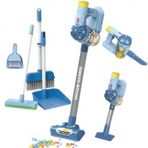 Kids Simulation Electric Vacuum Cleaner Cleaning Set for Toddlers Role Play Housekeeping Educational Toys Girl Boy Gifts