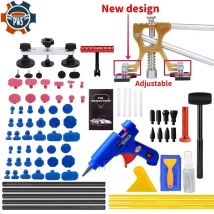 Nuovi kit di riparazione ammaccature senza vernice per carrozzeria PWS Estrattore ammaccature per auto con kit estrattore ammaccature a ponte per moto carrozzeria auto