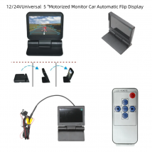 Monitor per auto Schermo da 5 "per telecamera per retromarcia Display LCD TFT HD digitale a colori PAL/NTSC da 5 pollici