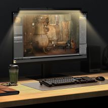 BW-CML2 Barra luminosa per monitor dell'aria 300-1000Lux Protezione per gli occhi Touch Control Display per schermo USB Barra luminosa sospesa per dispositivo computer