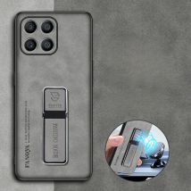 For Honor 200 Smart 5G 200Pro Honor200 Lite Skinsheep Leather Armor Case for Honor X7C 4G X5B+ X6B X8B Magnetic Holder Cover
